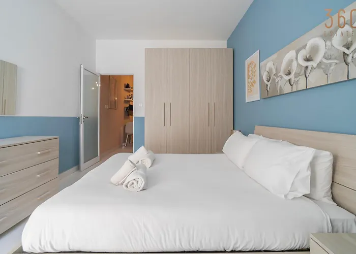 Lovely 1br Near Promenade With Wifi & Ac By 360 Estates Gzira