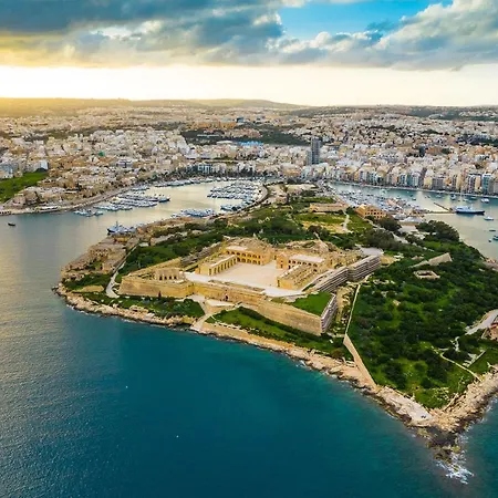 Lovely 1br Near Promenade With Wifi & Ac By 360 Estates Gzira