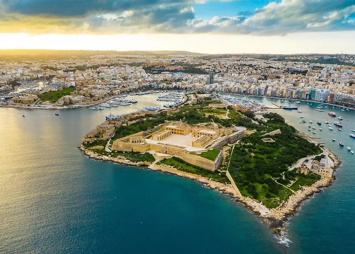 Lovely 1br Near Promenade With Wifi & Ac By 360 Estates Gzira